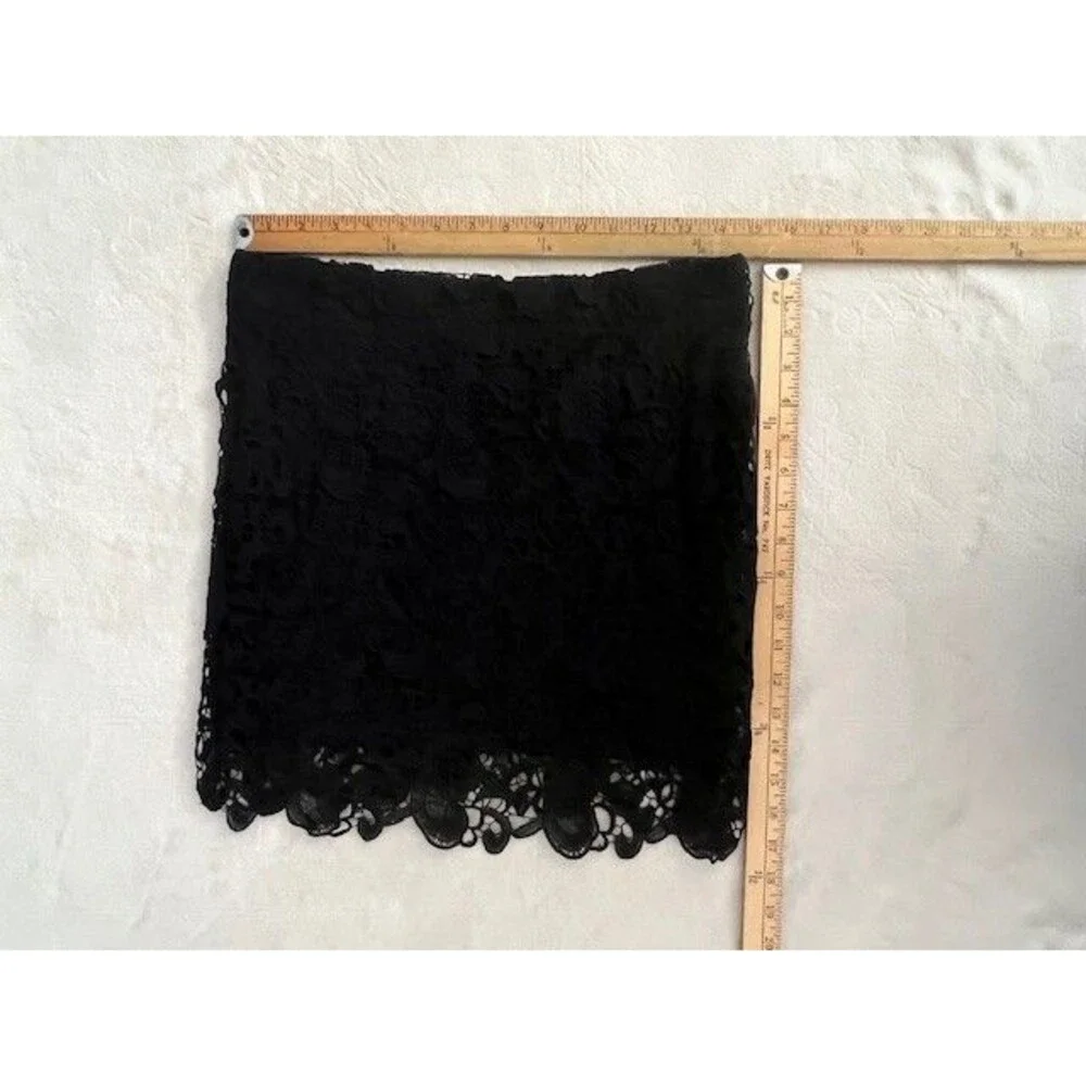 Breeze Ever Black Lace Mini Skirt NWT, Size Medium
